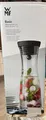Produktbild: WMF Wasserkaraffe Karaffe 1,0 l schwarz Kippdeckel Wasser Style Edel Design Neu