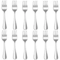 Produktbild: 12 Stück 14.5cm KuchengabelDessertgabelnFruchtgabelEdelstahl Set