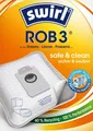 Produktbild: Swirl Staubsaugerbeutel ROB 3 Dreame D10 Plus L10S Plus Eufy L35 Hybrid 8 Beutel