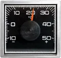 Produktbild: RICHTER Bimetall Thermometer silbergrau Magnethalter justierbar HR Art. 4501