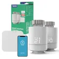 Produktbild: Hama 176662 Smarte WLAN-Heizungssteuerung, 2x S
