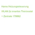 Produktbild: Hama Heizungssteuerung WLAN 2x smartes Thermostat + Zentrale 176662