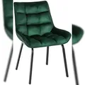 Produktbild: CLP Esszimmerstuhl Saranda grün/Samt