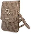 Produktbild: Guess PU 4G Metal Logo Phone Bag Brown