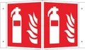 Produktbild: SafetyMarking® Brandschutzschild Feuerlöscher 26 cm x 15 cm 15.A5030