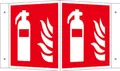 Produktbild: SafetyMarking Brandschutzschild Feuerlöscher 26 cm x 15 cm