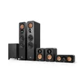 Produktbild: Teufel Ultima 40 Mk4 5.1 Soundsystem Home Cinema - Surround Sound System Heimkino mit Mächtiger Subwoofer, Bassreflex, Kevlar Mitteltöner - Schwarz