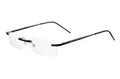 Produktbild: Edison & King Lesebrille Clarity, leichte randlose Brille – entspiegelt – dünne Bügel