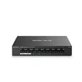 Produktbild: Mercusys MS108GP PoE Switch 8-Port Gigabit LAN Switch mit 7 PoE+ Ports, bis zu 30 W pro PoE-Port und 65 W für alle PoE-Ports, 802.3af/at PoE, lüfterlos, Plug-and-Play, Robustes Metallgehäuse