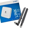 Produktbild: Congstar LinkHub HH40V WLAN Router weiß LTE Cat4 4G 150 Mbits Hotspot