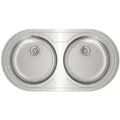 Produktbild: Doppelspülbecken Teka 9025 DUETTA 2C Edelstahl