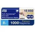 Produktbild: TORK Papierserviette Extra Soft Spenderserviette unbedruckt für N4 15850