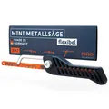 Produktbild: Mini Metallsäge Flexibel 300mm - 3in1 Bügelsäge inkl. Metallsägeblatt - Verst...