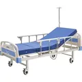 Produktbild: VEVOR Krankenhausbett Elektrisch, 2-Funktionen-Krankenhausbett mit verstellbarer Rückenlehne & Beinstütze, 12,7 cm Rollen & Schaumstoffmatratze f...