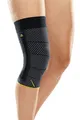 Produktbild: medi Genumedi E+motion 3.0 sportliche Kniebandage Extraweit mit 3D mit Silikon-Quarz Pelotte | Größe: IV | Perfect-Fit Haftband | Einfaches Anziehen | Geruchshemmend & Thermoregulierend