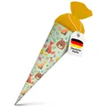 Produktbild: itenga Geschwister Schultüte 35cm Muster Waldtiere Zuckertüte Geschenkverpackung
