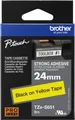 Produktbild: Brother Schriftbandkassette TZe-S651, gelb/schwarz 58334