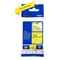 Produktbild: Brother TZE-S651 P-Touch Schriftband schwarz auf gelb 24mm extra stark NEU