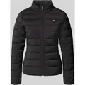 Produktbild: Guess Activewear Steppjacke mit Stehkragen und Label-Detail in Black, Größe XS