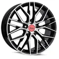 Produktbild: MAM Wheels Rs4 Black Front Polish 8x18 ET 45 5/112 Alufelge Schwarz
