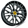 Produktbild: 18 Zoll MAM RS4 Alufelgen Black Front Polish 5x112 für Mercedes auch AMG Paket