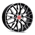Produktbild: 18 Zoll MAM RS4 5x112 ET45 Alufelgen BLACK FRONT POLISH