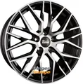 Produktbild: 4 Alufelgen MAM MAM RS4 Black Front Polish (BFP) 8x18 ET45 5x112 18 Zoll