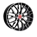 Produktbild: 4x MAM RS4 8,0x18 ET45 BLACK FRONT POLISH Alufelge