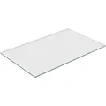 Produktbild: Relaxdays Glasplatte, Transparent, Glas, Rechteckig, 100x0.8x62 cm, Esszimmer, Tische, Esstische, Tischsysteme, Tischplatte