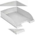 Produktbild: Leitz Plus Briefablage 5227 DIN A4 Grau 25,5 x 35,7 x 7 cm