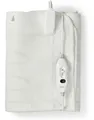 Produktbild: Nedis Elektrisches Wärmeunterbett 150x 80cm Weiß Heizdecke Abschaltautomatik Set