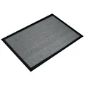 Produktbild: Floortex FC46080VALGR Doortex valuemat grau 60 x 80 cm für den Innenbereich, mit anti-rutsch Vinylrücken