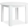 Produktbild: Homestyle4u Esstisch Rund 106 cm Weiß 2790