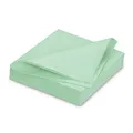 Produktbild: AVA Servietten stoffähnlich 40x40cm 25 Stück - Farbauswahl - Airlaid saugstark - Einweg Tischservietten zum Falten - Einfarbige Papierservietten für Hochzeit Geburtstag Gastronomie - Mint