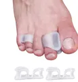 Produktbild: Gel-ZehentrennerZehen Separator Korrektur 4er-Pack Zehenspreizer Zehenkorrekt...