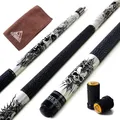 Produktbild: Billard Queue 57 Zoll Holz cue Set mit Schutz & Tuch aus Ahorn