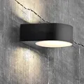 Produktbild: BRILLIANT Außenwandleuchte Tyler | dekorative Außenbeleuchtung | Metall/Glas | schwarz | spritzwassergeschützt | IP44 | 1x E27 max. 60 W - Schwarz