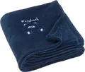 Produktbild: Playshoes Unisex Baby Fleece-Decke Bär 301700, 11 - Marine, 100 x 150 cm/39.4 Inch x 59 Inch