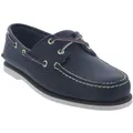 Produktbild: timberland scarpe uomo 174036 classic boatshoe blue pe26 taglia:431/2 - Blau - 43,5