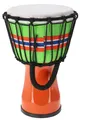 Produktbild: GURU SHOP Farbige Djembe/Holztrommel/Percussion Rhythmus Klang Instrument - Orange 32 cm