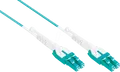 Produktbild: GC LW-U810LC3 - Patchkabel LWL Duplex OM3 50/125µ LC/LC, 10 m, aqua
