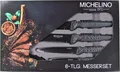 Produktbild: Michelino/Hoffmanns 6-teiliges Messerset/Chefkochmesser/Kochmesser-Set (Carbon)