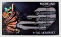 Produktbild: Michelino - 6-teiliges Messerset/Chefkochmesser/Kochmesser-Set (Carbon)