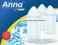 Produktbild: 12 Anna Monomax Wasserfilter Kartuschen für Britafilter Universal Britta BWT