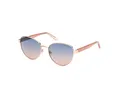 Produktbild: Guess GU00101 28W shiny rose gold 55/17/140 Damen Sonnenbrillen