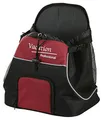 Produktbild: Kerbl 80589 Fronttragetasche Vacation, 31 x 24 x 38 cm, schwarz/rot
