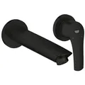 Produktbild: Wand-Waschtischmischer Grohe Eurosmart, Ausladung 211 mm, matte black - 293382433