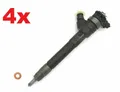 Produktbild: 4x Einspritzdüse Injektor 0445110546 0986435273 passend für Renault Nissan (L148