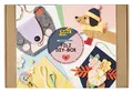 Produktbild: folia 9310 - Filz DIY-Box Rainbow Edition, Bastelset zum Filzen und Nähen, 36-teilig mit Filzwolle, Filzplatten, Garn, Zubehör und Anleitung