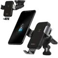 Produktbild: Feegar 15W Qi Wireless Charger Ladegerät Automatische Auto Handy Halterung KFZ